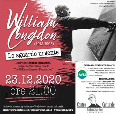 WILLIAM CONGDON - Lo sguardo urgente